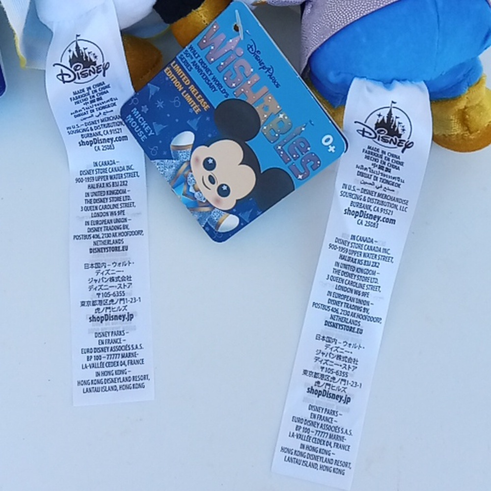 Disney Parks Wishable 50th Anniversary Minnie And Mickey Mouse Plushies - Picture 6 of 16